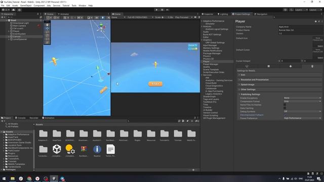 Импорт и настройка плагина PluginYG(яндекс игры) в Unity 3D (урок 1) смотреть онлайн