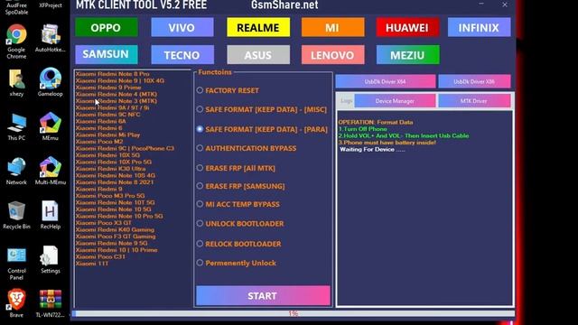 MTK CLIENT TOOL V5.2/V5.3 - Bypass Erase FRP, Unlock Bootloader, Reset MOST Phones смотреть онлайн
