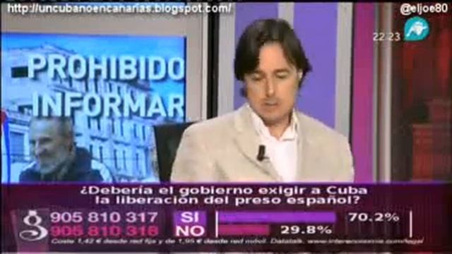 (Parte 2) Debate en Intereconomia sobre periodista español preso en #Cuba смотреть онлайн