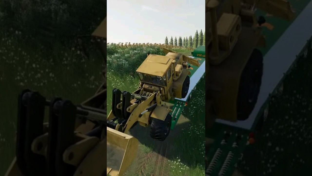Заезд на трал. #fs22 #shorts #fs19 смотреть онлайн