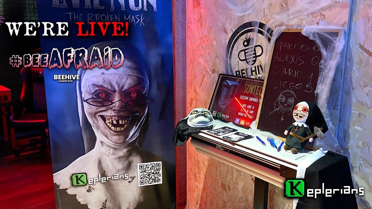 EVIL NUN: THE BROKEN MASK  Keplerians At #BeeAfraid FESTIVAL