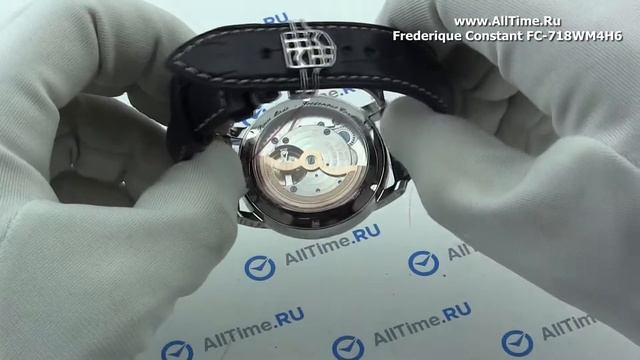Обзор. Мужские наручные часы Frederique Constant FC-718WM4H6 смотреть онлайн