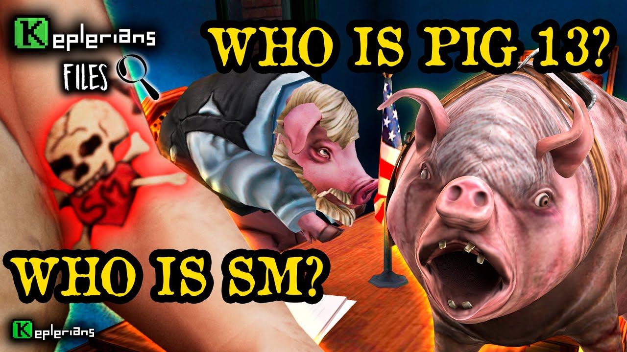 WHO IS PIG 13?  MR MEAT SM TATTOO MEANING ♥ Keplerians FILES
