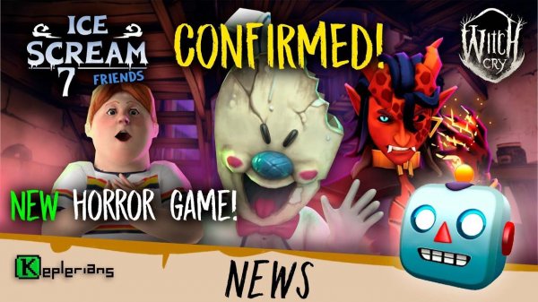 ICE SCREAM 7 CONFIRMED  Keplerians PUBLISHING NEW GAMES  HORROR BRAWL UPDATE  Keplerians NEWS