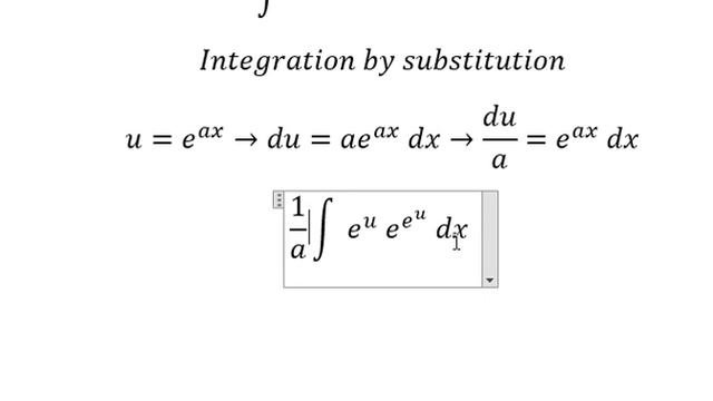 Calculus Help: Integral ∫ e^(ax) e^(e^ax ) e^(e^(e^ax ) ) dx - Integration by substitution смотреть онлайн