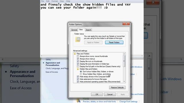 How To Hide/Show Folders/Files in Windows 7 смотреть онлайн