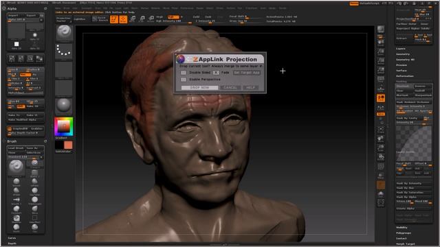 Знакомство с Zbrush Урок 5 Polypaint и текстуры 720p смотреть онлайн