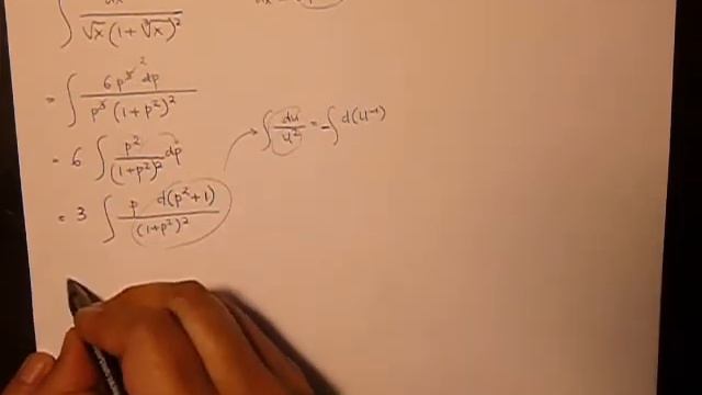Integral 1/x^(1/2) (1 + x^(1/3))^2 dx смотреть онлайн