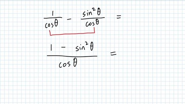 Trigonometric identity example proof - sec, tan, sin, and cos смотреть онлайн