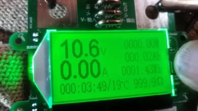 Battery Capacity Tester, DC300V 100A Practical Digital Voltmeter Ammeter