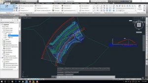Дарси 20 Хати буриши ду сатҳ дар Civil 3D/Линия пересечения двух поверхностей