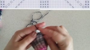 Узор "Полукосы" для ажурных носков | 36–37 размер