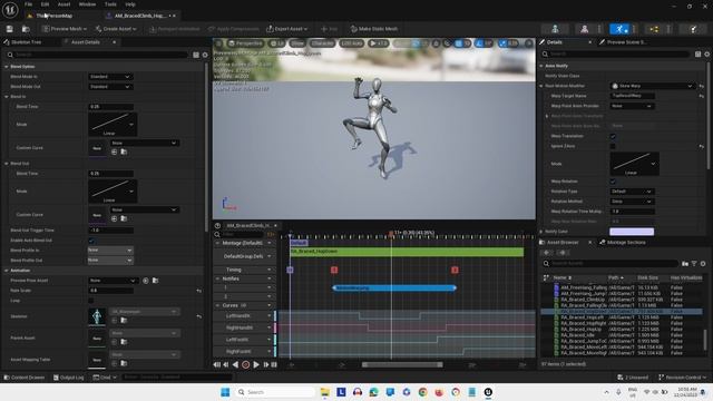 80 - Animation Montage Hop Braced HopDown HopUp смотреть онлайн