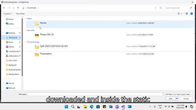 Avalonia Tutorial: How to use Custom Fonts in Avalonia | Google Fonts | WPF смотреть онлайн