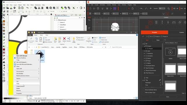 Cartoon Animator 5 Tutorial | SYNC CTA5 to Inkscape for Pipeline Character Design смотреть онлайн