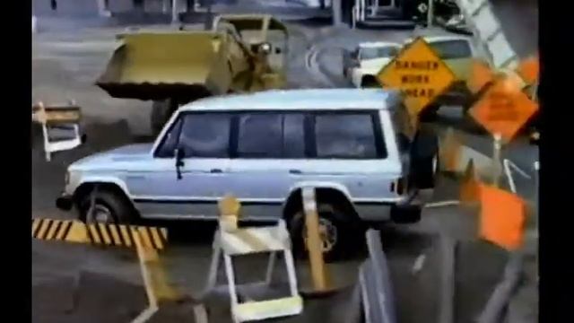 Mitsubishi Montero SUV Commerical (1989)