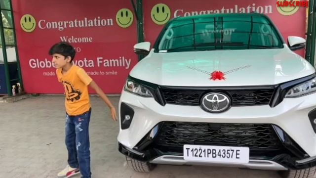 Delivery Of New Fortuner Legender 4X4 😍    SOVRAV JOSHI VLOGS               NEW FORTUNER