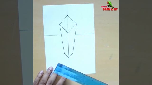 3D Drawing Tutorial ✅ How to Draw 3D cube box Easily смотреть онлайн
