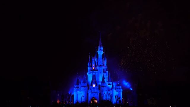 Final WISHES Magic Kingdom Fireworks 4K | Walt Disney World смотреть онлайн