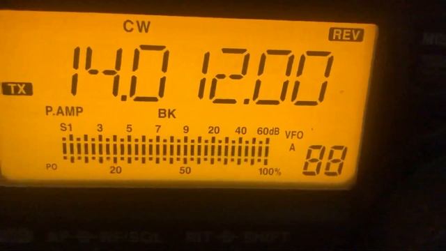 Первое QSO в CW через CW-интерфейс с RL3DX смотреть онлайн