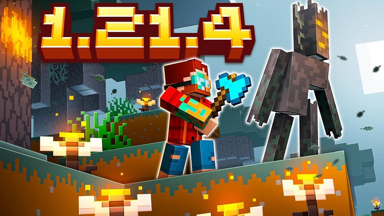 Майнкрафт 1.21.4 Обновление 