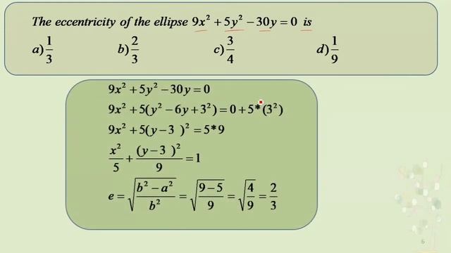 Ellipse part 3 (Solved Previous Questions) смотреть онлайн