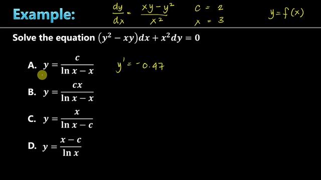 Solution of First Order Differential Equations | Calculator Technique смотреть онлайн