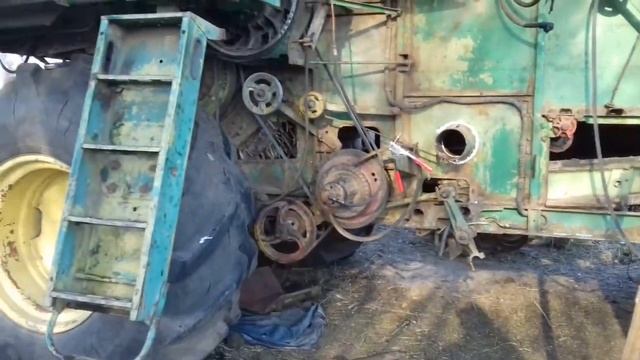Ремонт комбайна Дон1500б. смотреть онлайн