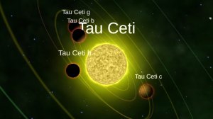 путешествие по системе Tau ceti