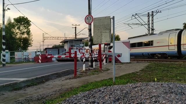 Сдвоенный Сапсан ЭВС1-15 с ЭВС1-06 на станции Колпино смотреть онлайн