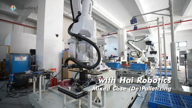 Meet XYZ Robotics' Mixed Case Palletizing System at Korea MAT 2023! смотреть онлайн