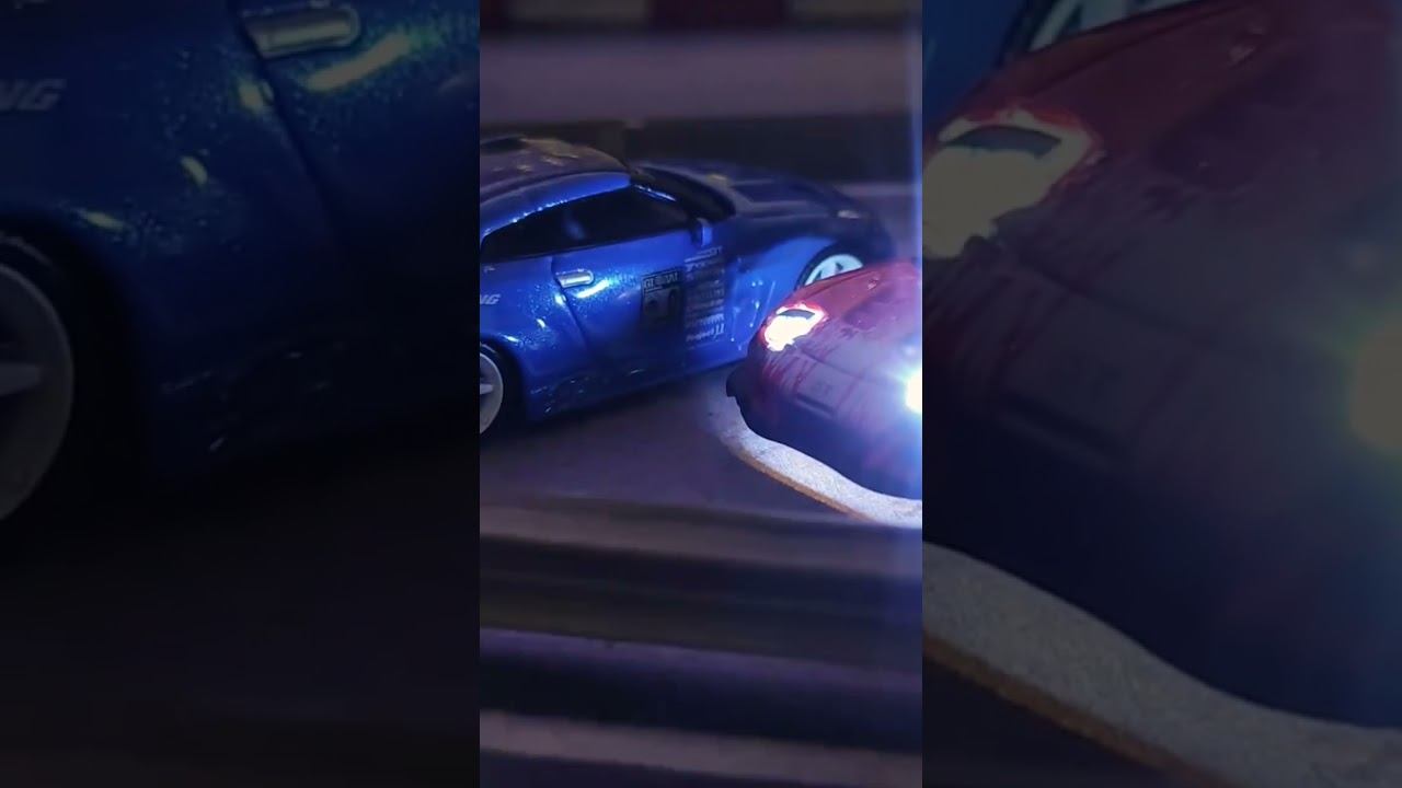 NFS mini RC drift Track for Turbo Racing 1:76 смотреть онлайн