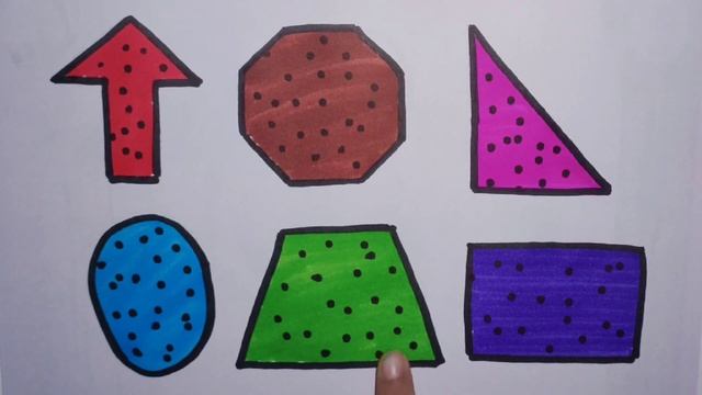 Shapes drawing for kids, Learn 2d shapes, colors for toddlers | Preschool Learning смотреть онлайн