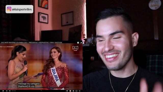 Miss Universe Colombia 2021 Reaction - Q and A Segment Gran Final (Preguntas Y Respuestas) смотреть онлайн