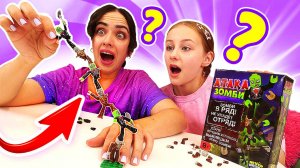 Игры для детей. Распаковка для детей - новая игра Атака Зомби! Видео для детей.