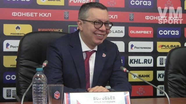 Илья Воробьёв с похвалой в адрес Максима Мамина, сделавшего победный дубль в День своего Рождения. смотреть онлайн