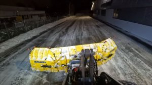 Уборка снега | Норвегия. Уборка 5-10 см снега