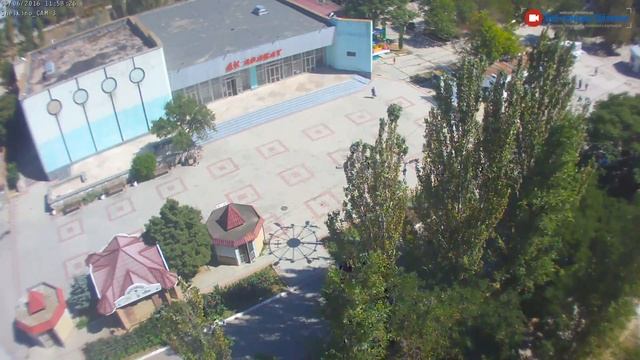 Центр Щёлкино, 06.09.2016 - time-lapse с камеры 3 смотреть онлайн