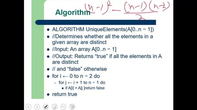 Algorithm Design | Algorithm Analysis | Complexity analysis | Find Largest Element | Unique Element смотреть онлайн