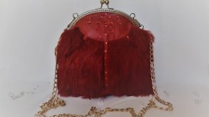 Сумочка с мехом своими руками