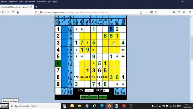 Hyper Knight Chess Sudoku is a new windoku variant смотреть онлайн