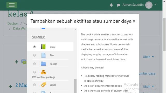 Tutorial Penggunaan aplikasi e-learning berbasis CMS MOODLE смотреть онлайн