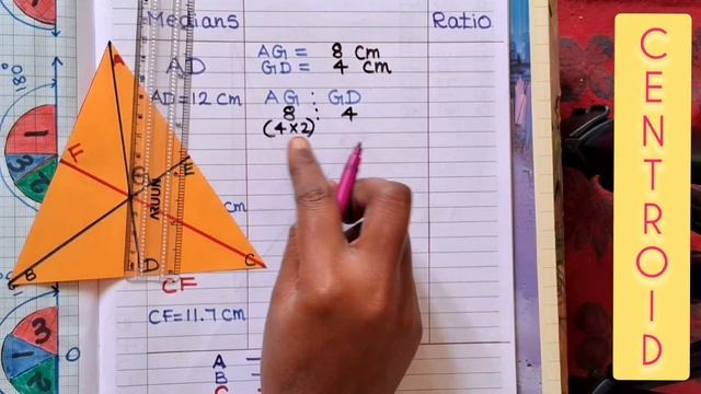 How to Find the Median and Centroid of a Triangle?Properties and Applications!Step-by-Step Tutorial смотреть онлайн