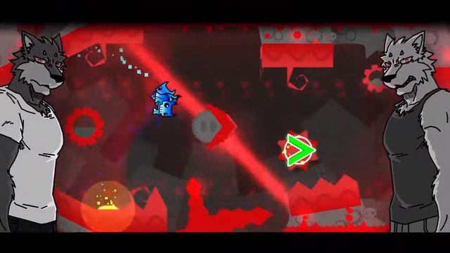 Darawolf by WerewolfGD (Coins) || Geometry Dash смотреть онлайн
