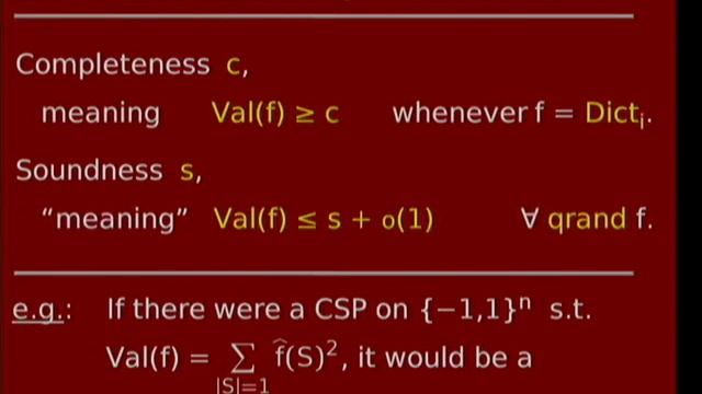 PMSP - Quasi-random boolean functions, and inapproximability - Ryan O'Donnell смотреть онлайн