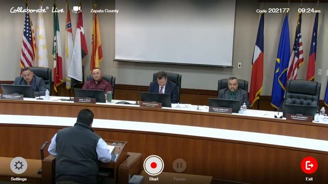 Zapata County Regular Commissioners Court Meeting- 04/22/2024 смотреть онлайн