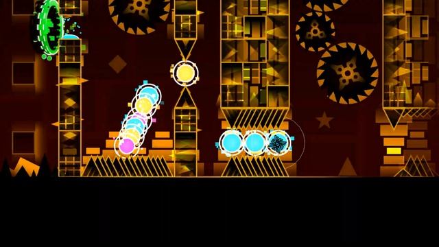 Too many mirror portals | Silent Labyrinth - Geometry Dash смотреть онлайн