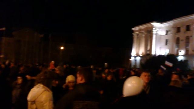 Симферополь - Празднование референдума 16.03.2014 смотреть онлайн
