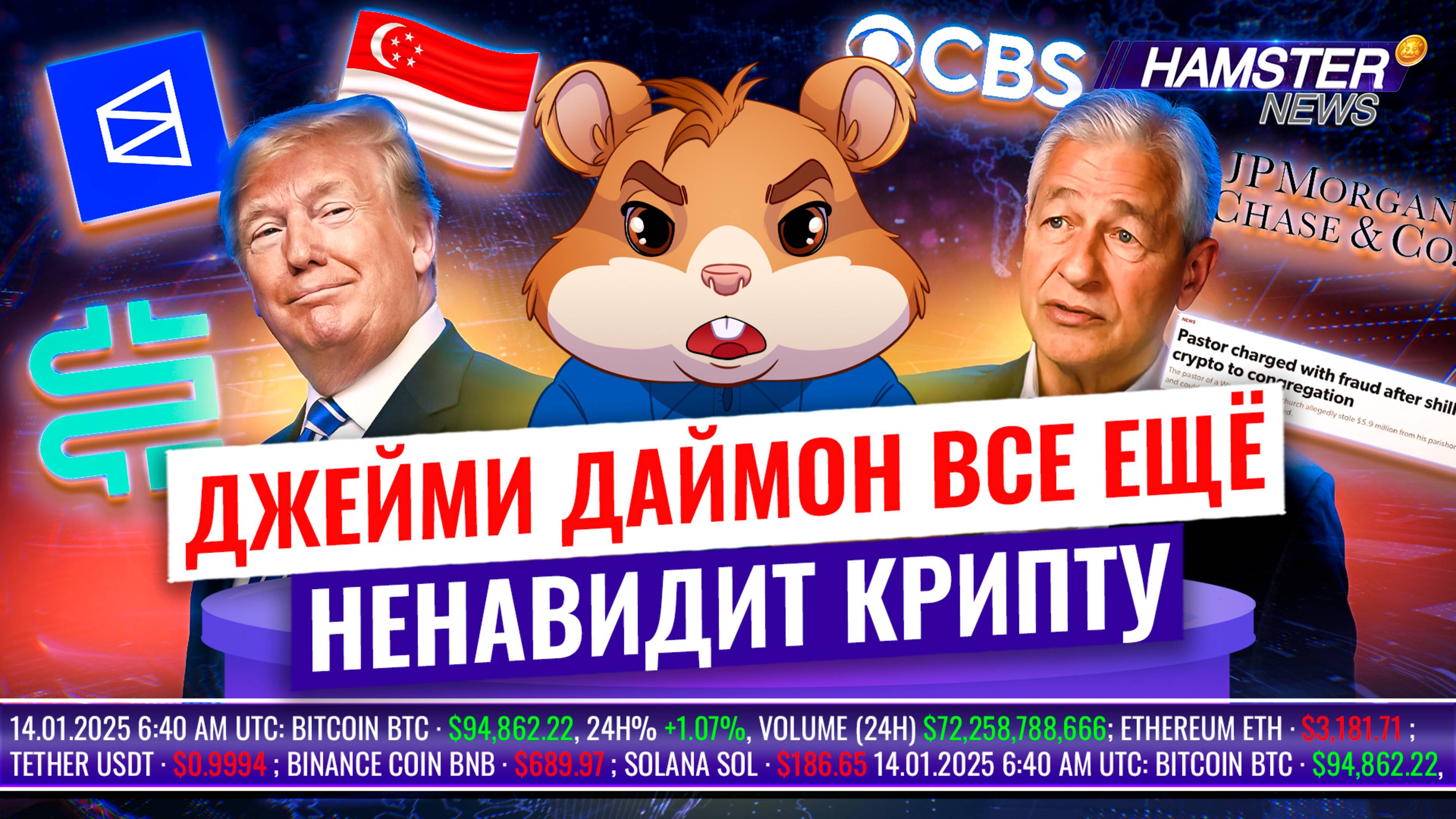 Крипторынки упали, блокировка Polymarket, NFTs от индийских железных дорог ⚡️ Hamster News