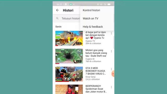 cara menghapus history penelusuran & tontonan youtube di android смотреть онлайн